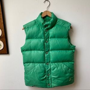 Vintage 80s Down Puffer Vest